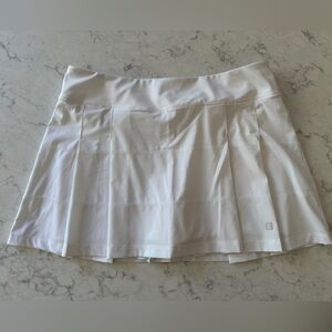 Fila Tennis Skirt with pleats - white - L